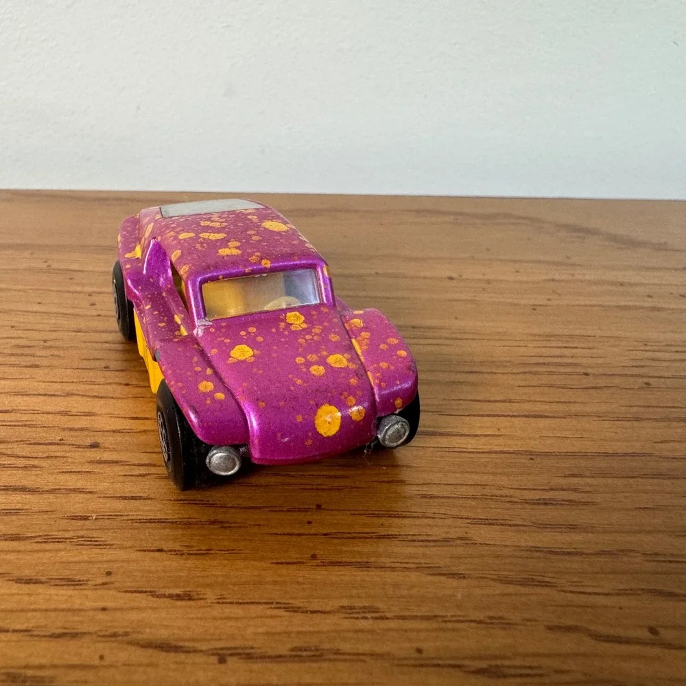 Matchbox‎ Superfast No 30 Beach Buggy 1970 Lesney Made in England Pink Yellow